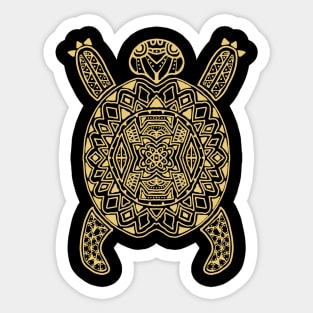 Hawaiian Traditional Sea Turtle Sticker